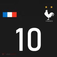 France Jersey 10 French Football Soccer Women's Hoodie thumb 2