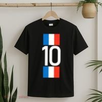 France Jersey 10 French Football Soccer T-Shirt thumb 2