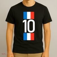 France Jersey 10 French Football Soccer T-Shirt thumb 3