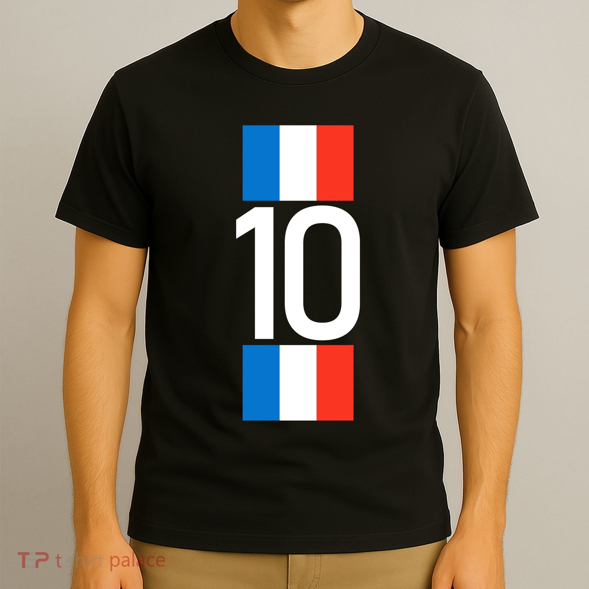 France Jersey 10 French Football Soccer T-Shirt