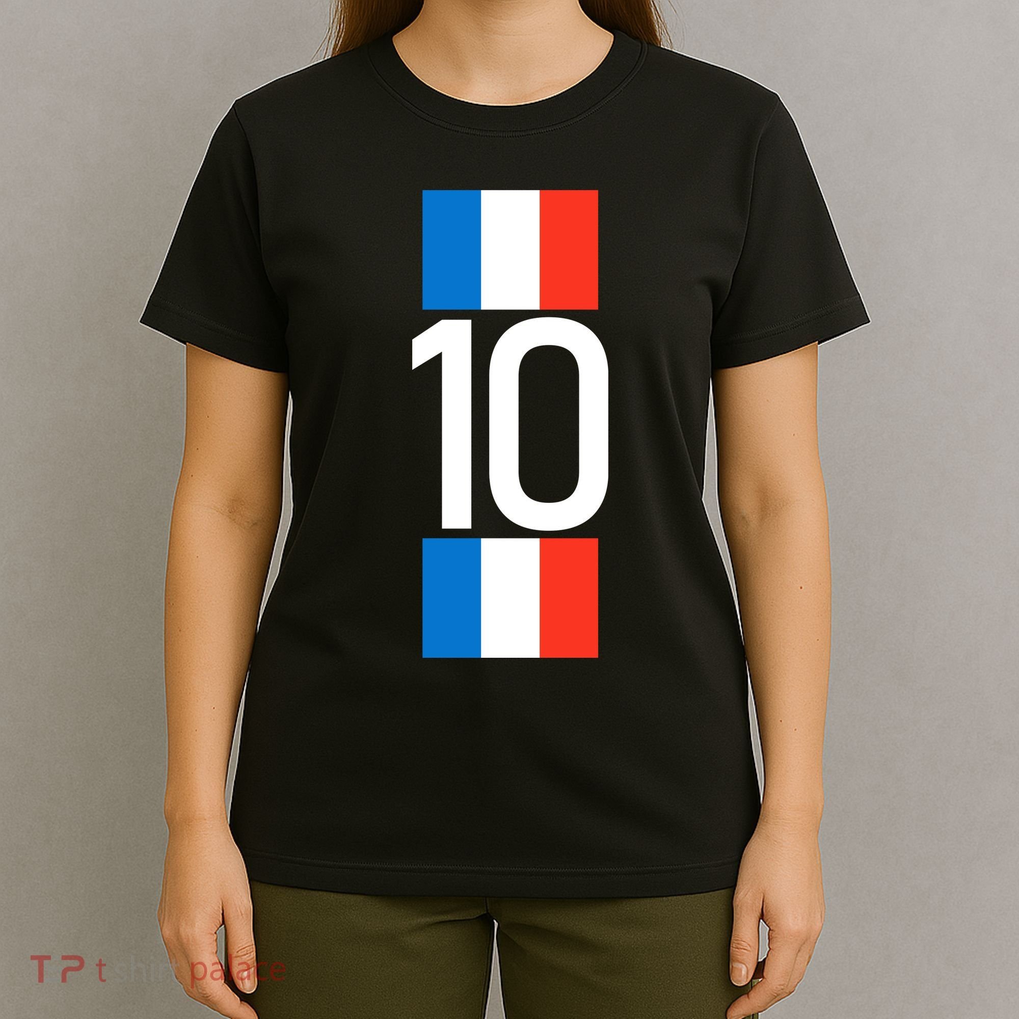 France Jersey 10 French Football Soccer T-Shirt