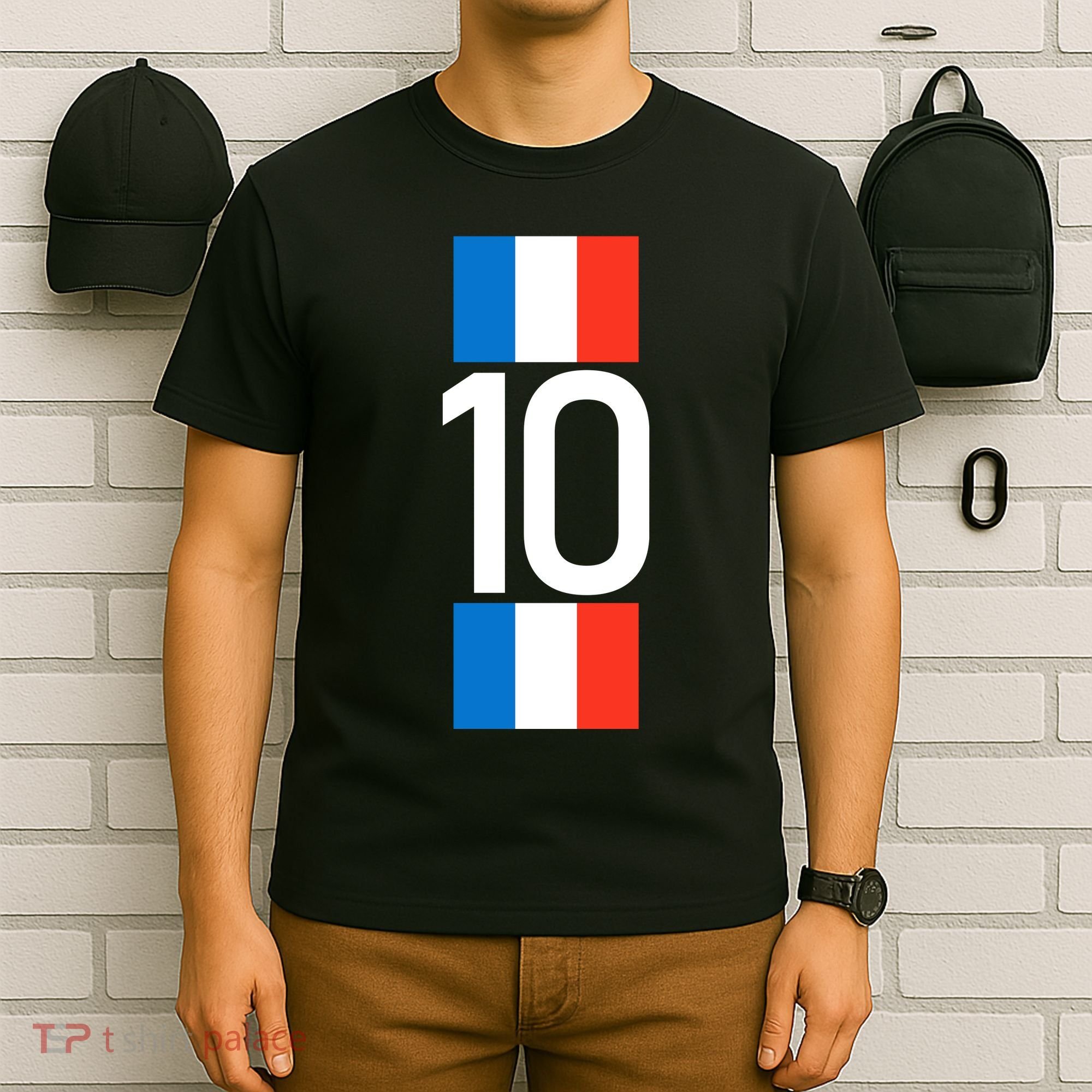 France Jersey 10 French Football Soccer T-Shirt