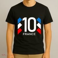 France Jersey 10 French Football Soccer T-Shirt thumb 3