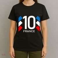 France Jersey 10 French Football Soccer T-Shirt thumb 4