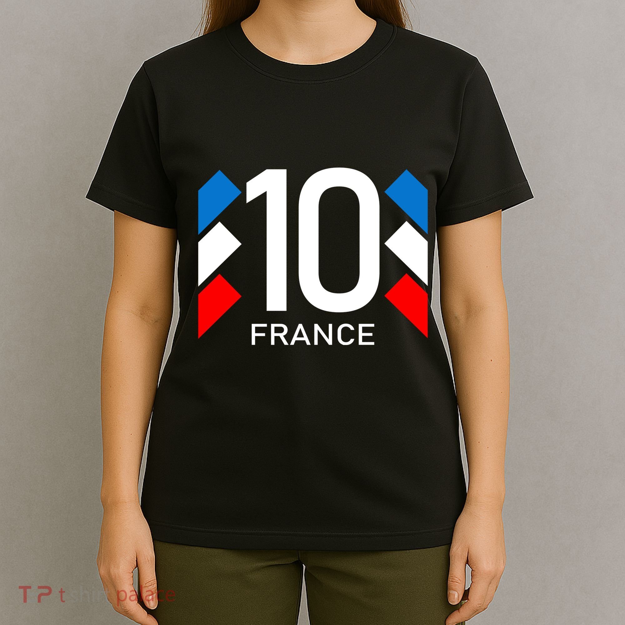 France Jersey 10 French Football Soccer T-Shirt