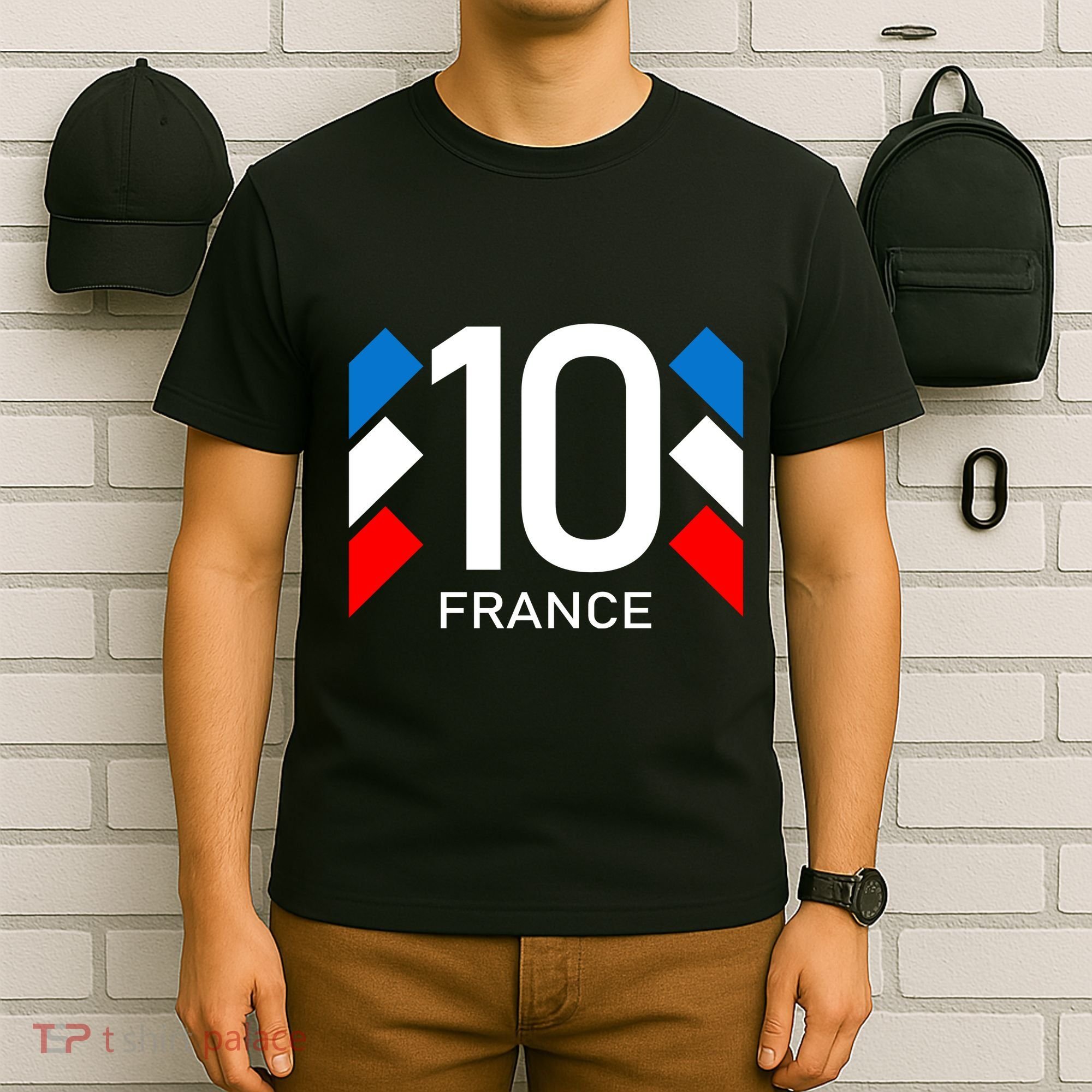 France Jersey 10 French Football Soccer T-Shirt