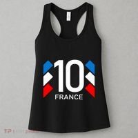 France Jersey 10 French Football Soccer Women's Tank Top thumb 3