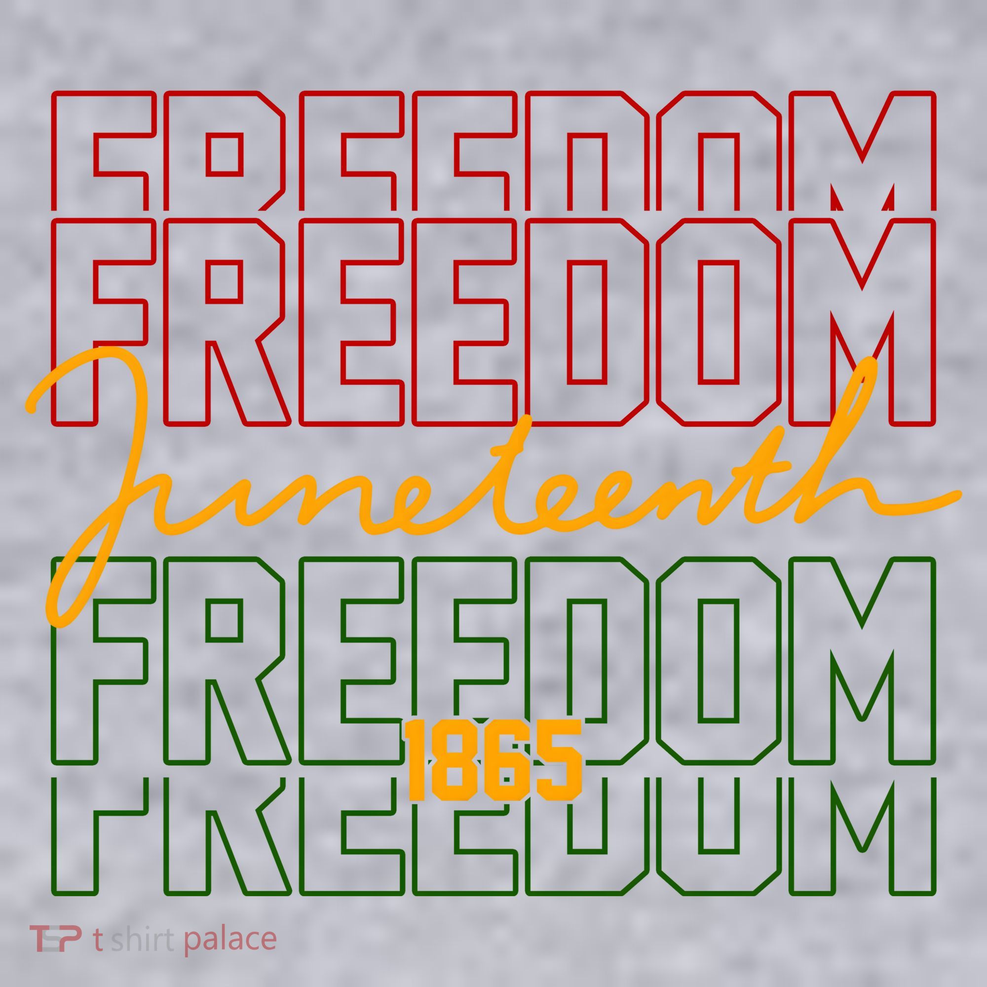 Freedom Juneteenth 1865 Women's Sweatshirt