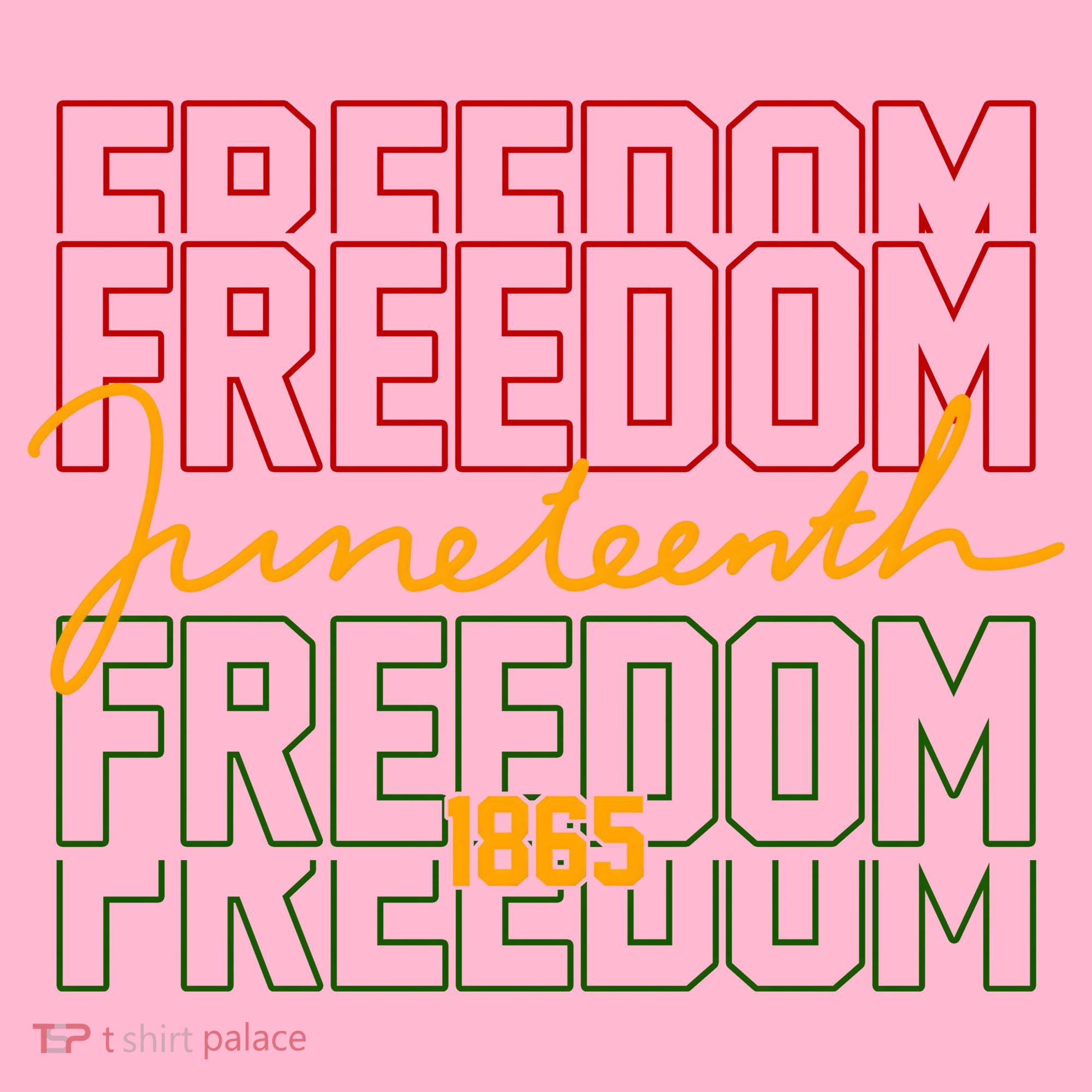 Freedom Juneteenth 1865 Coaster