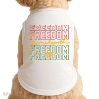Freedom Juneteenth 1865 Doggie Tank thumb 0