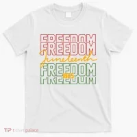 Freedom Juneteenth 1865 T-Shirt thumb 0