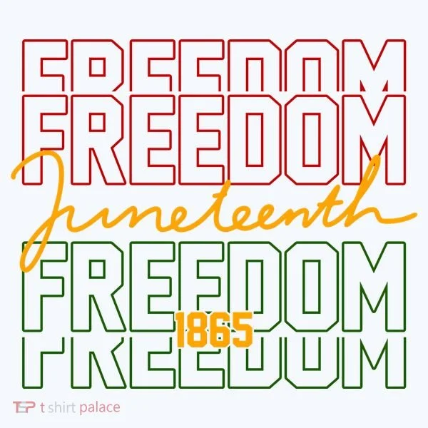 Freedom Juneteenth 1865 T-Shirt
