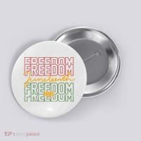 Freedom Juneteenth 1865 Button thumb 0