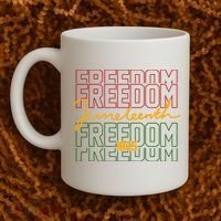 Freedom Juneteenth 1865 Coffee Mug thumb 2