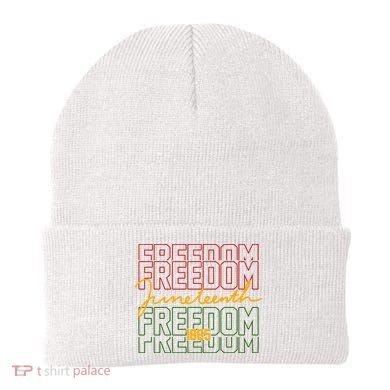 Freedom Juneteenth 1865 Beanie