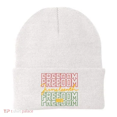 Freedom Juneteenth 1865 Beanie