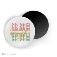 Freedom Juneteenth 1865 Magnet thumb 0
