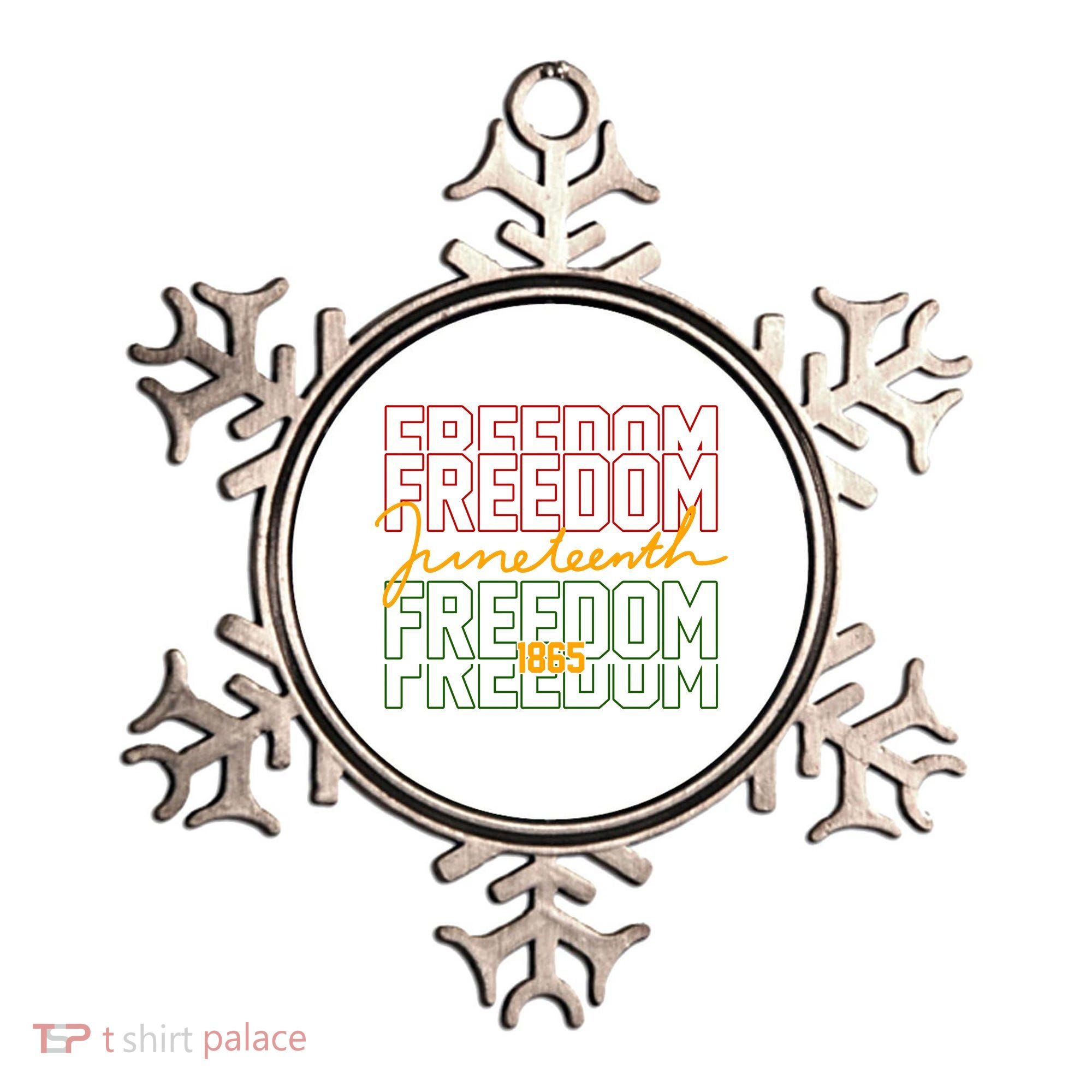 Freedom Juneteenth 1865 Ornament