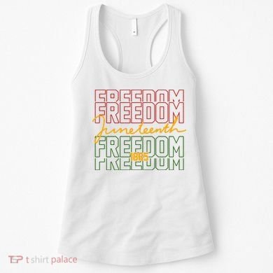 Freedom Juneteenth 1865 Women's Tank Top