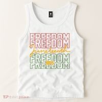 Freedom Juneteenth 1865 Tank Top thumb 2