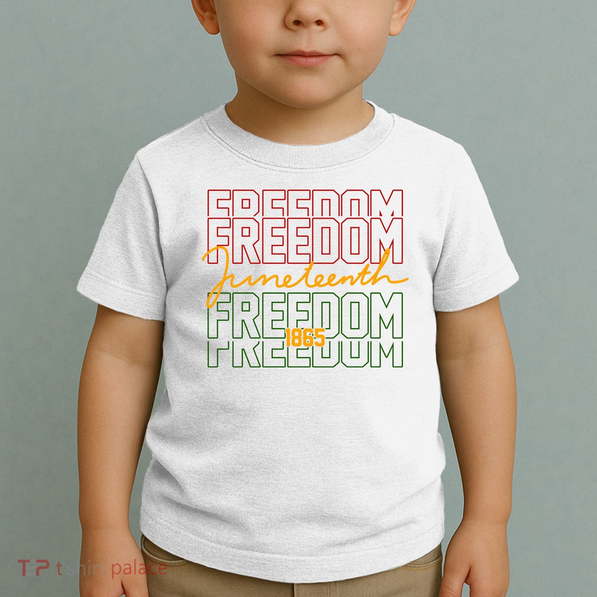 Freedom Juneteenth 1865 Toddler T-Shirt