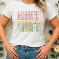 Freedom Juneteenth 1865 Women's T-Shirt thumb 2