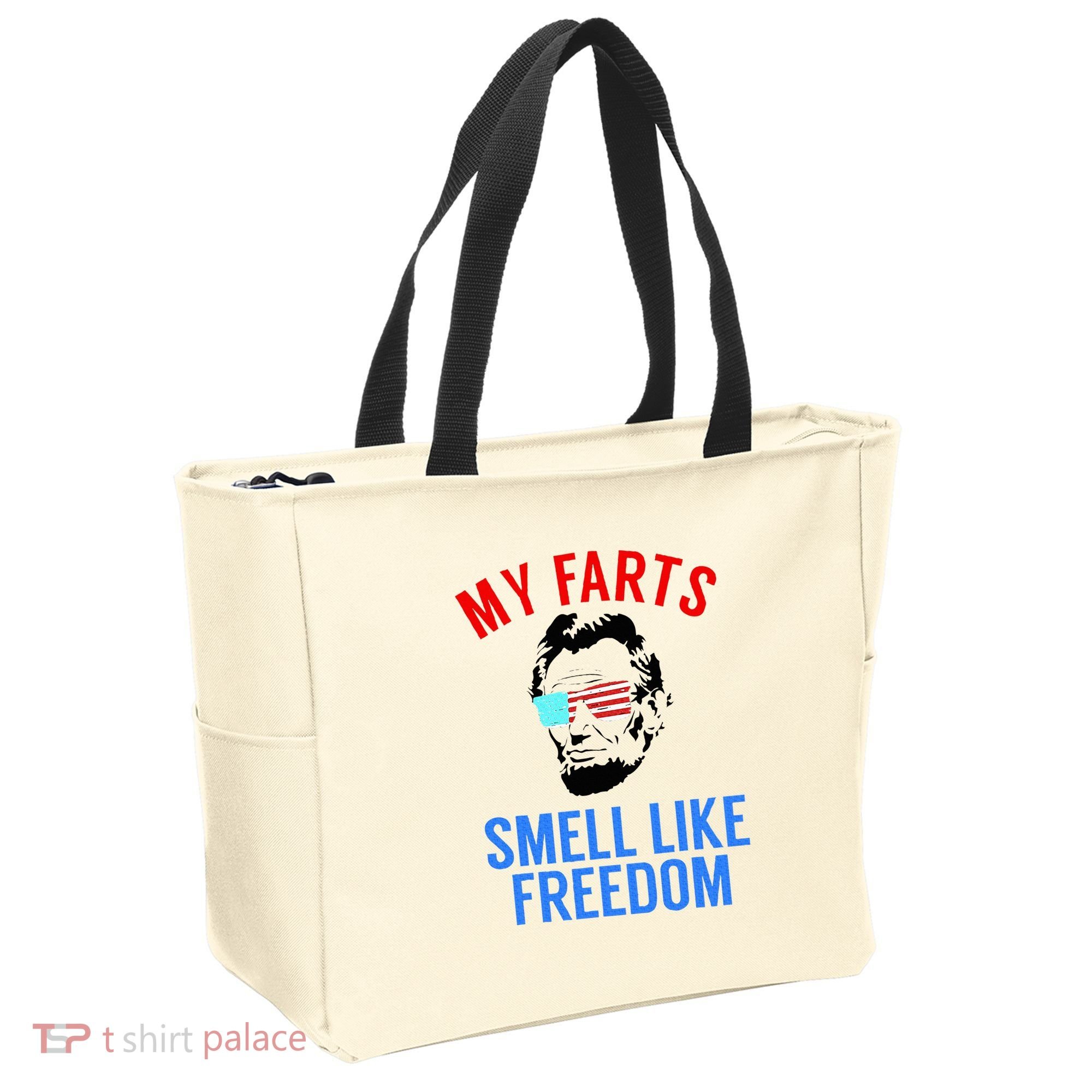 Funny July 4th Party Funny Abe Lincoln Tote Bag