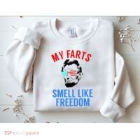 Funny July 4th Party Funny Abe Lincoln Sweatshirt thumb 2