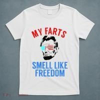 Funny July 4th Party Funny Abe Lincoln T-Shirt thumb 5
