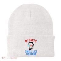 Funny July 4th Party Funny Abe Lincoln Beanie thumb 0