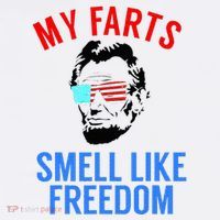 Funny July 4th Party Funny Abe Lincoln Women's Hoodie thumb 2