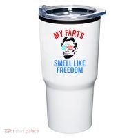 Funny July 4th Party Funny Abe Lincoln Tumbler thumb 0