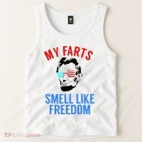 Funny July 4th Party Funny Abe Lincoln Tank Top thumb 2