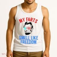 Funny July 4th Party Funny Abe Lincoln Tank Top thumb 3