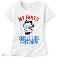 Funny July 4th Party Funny Abe Lincoln Women's T-Shirt thumb 0