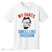 Funny July 4th Party Funny Abe Lincoln Kids T-Shirt thumb 0