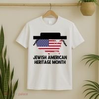 Funny Jewish American Heritage Month T-Shirt thumb 2