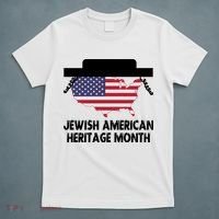 Funny Jewish American Heritage Month T-Shirt thumb 5