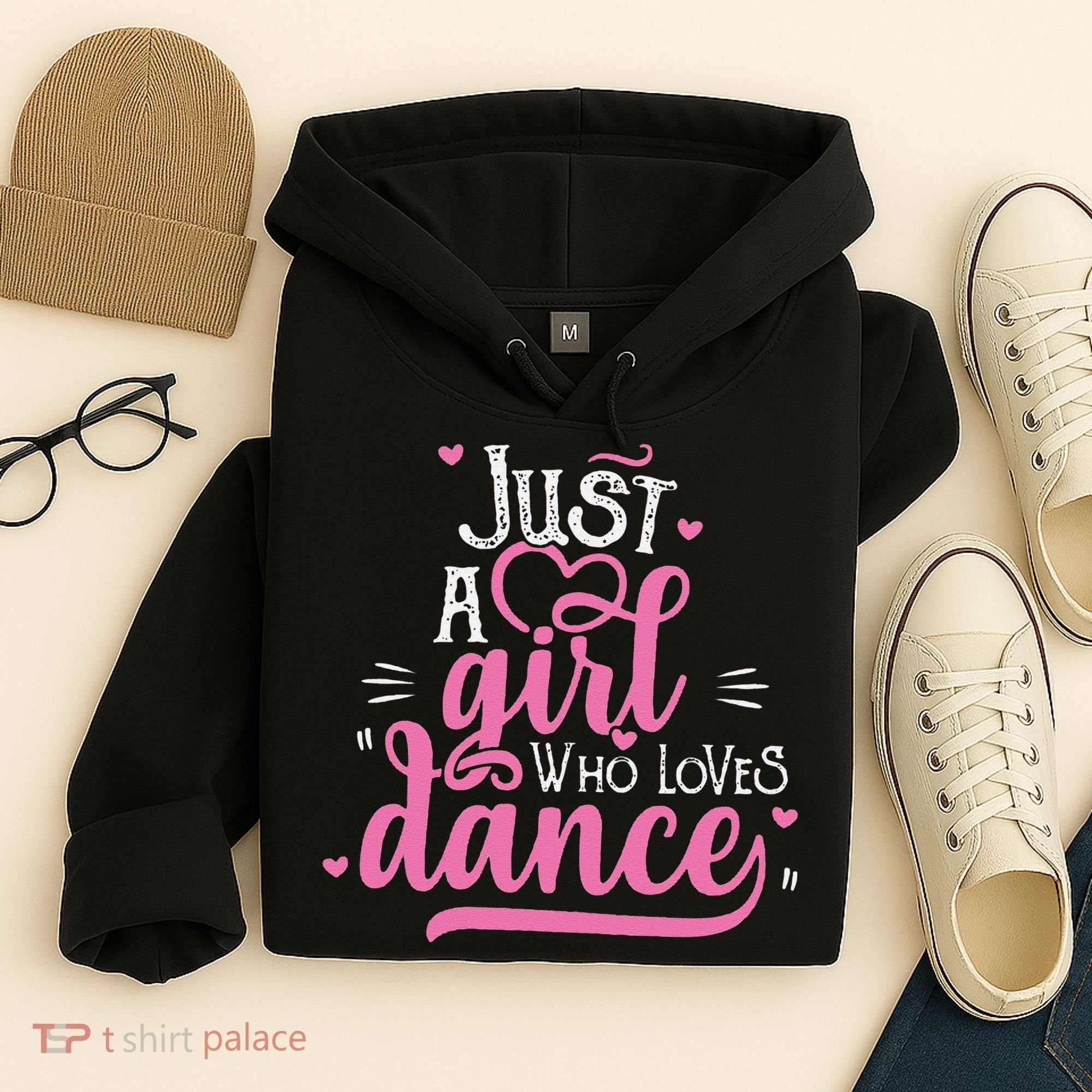 Funny Just A Girl Who Loves Dance Gift For Dancer Hoodie