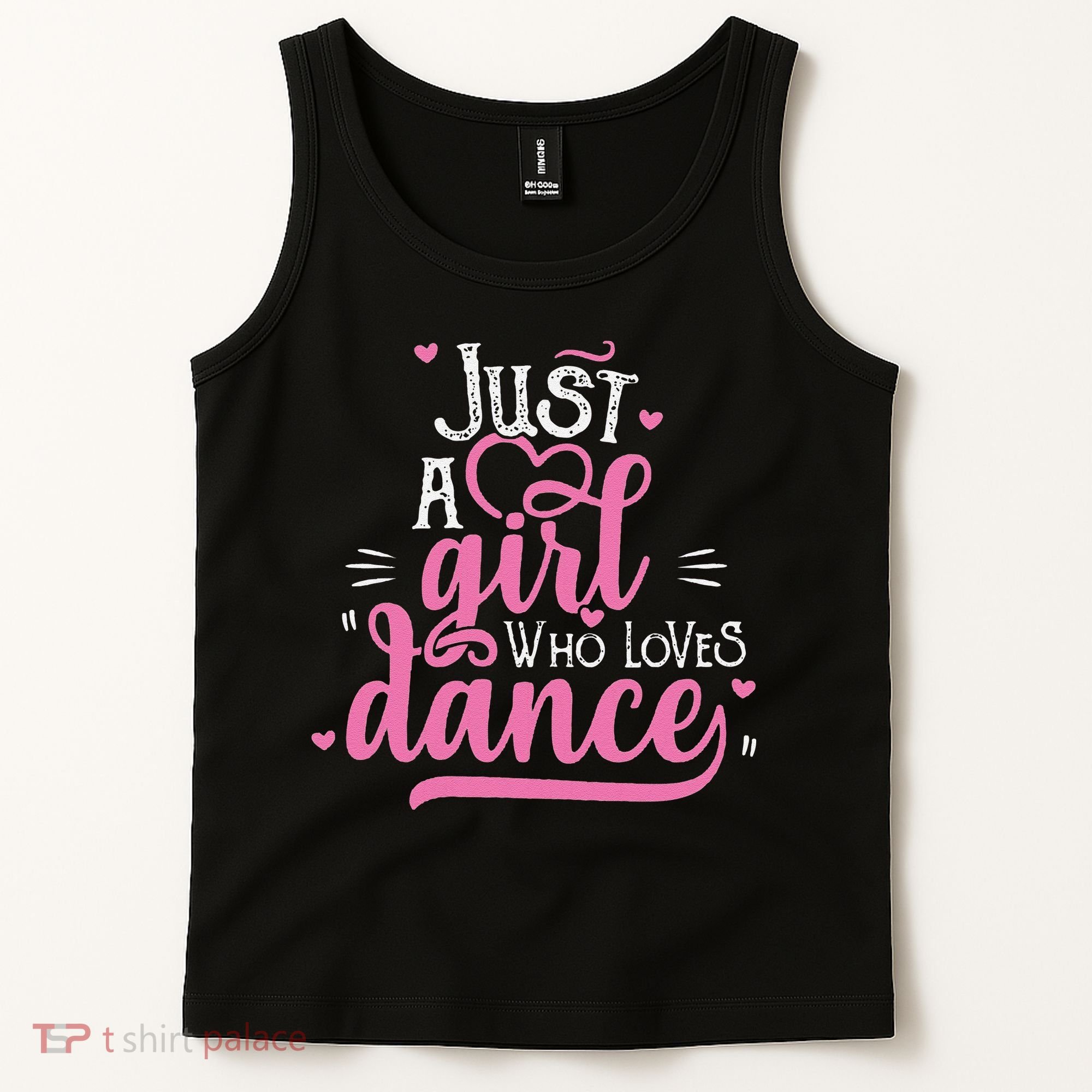 Funny Just A Girl Who Loves Dance Gift For Dancer Tank Top