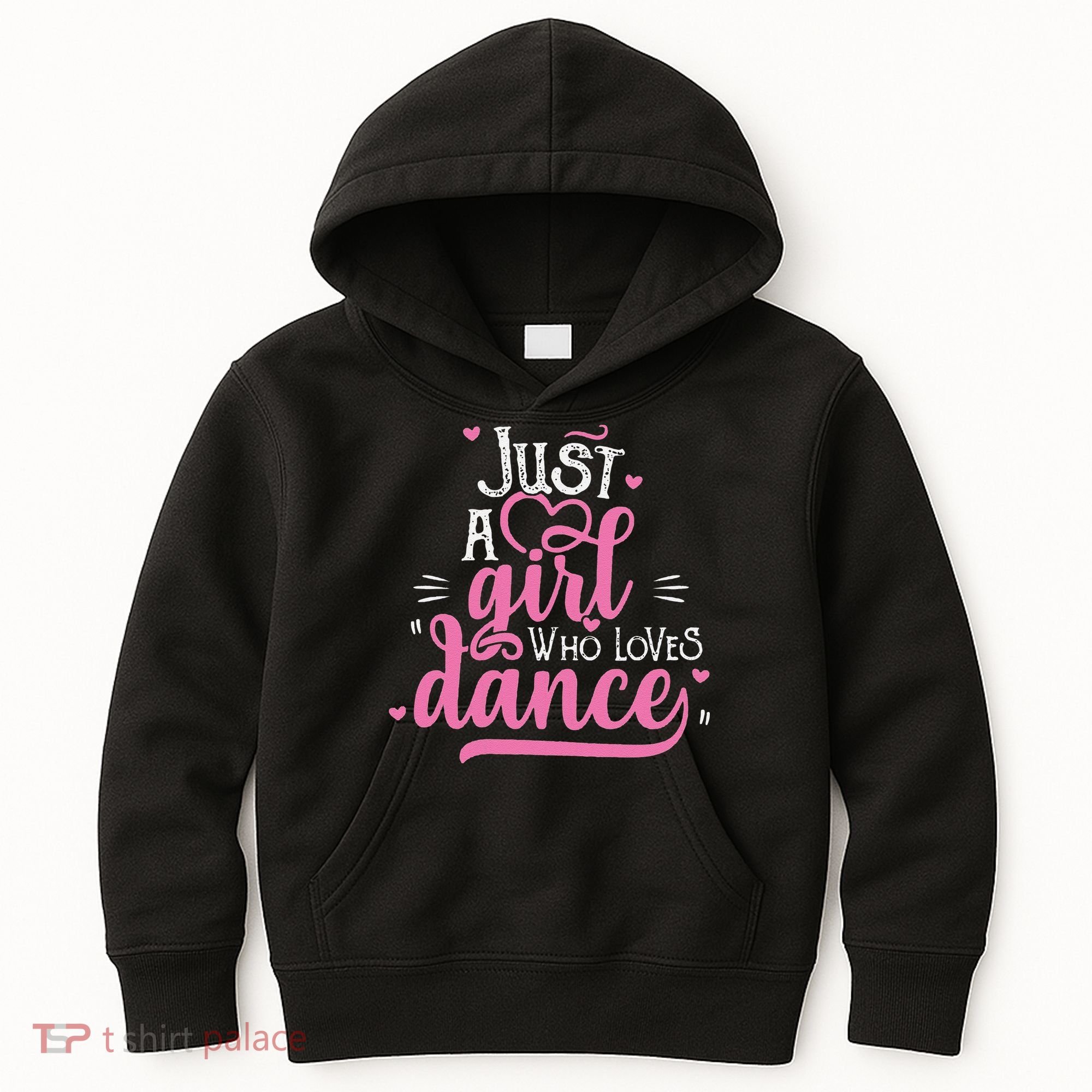 Funny Just A Girl Who Loves Dance Gift For Dancer Kids Hoodie