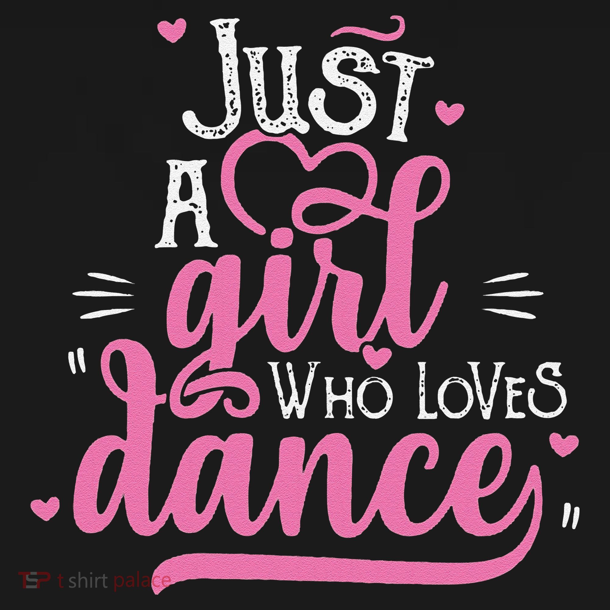 Funny Just A Girl Who Loves Dance Gift For Dancer Kids Hoodie