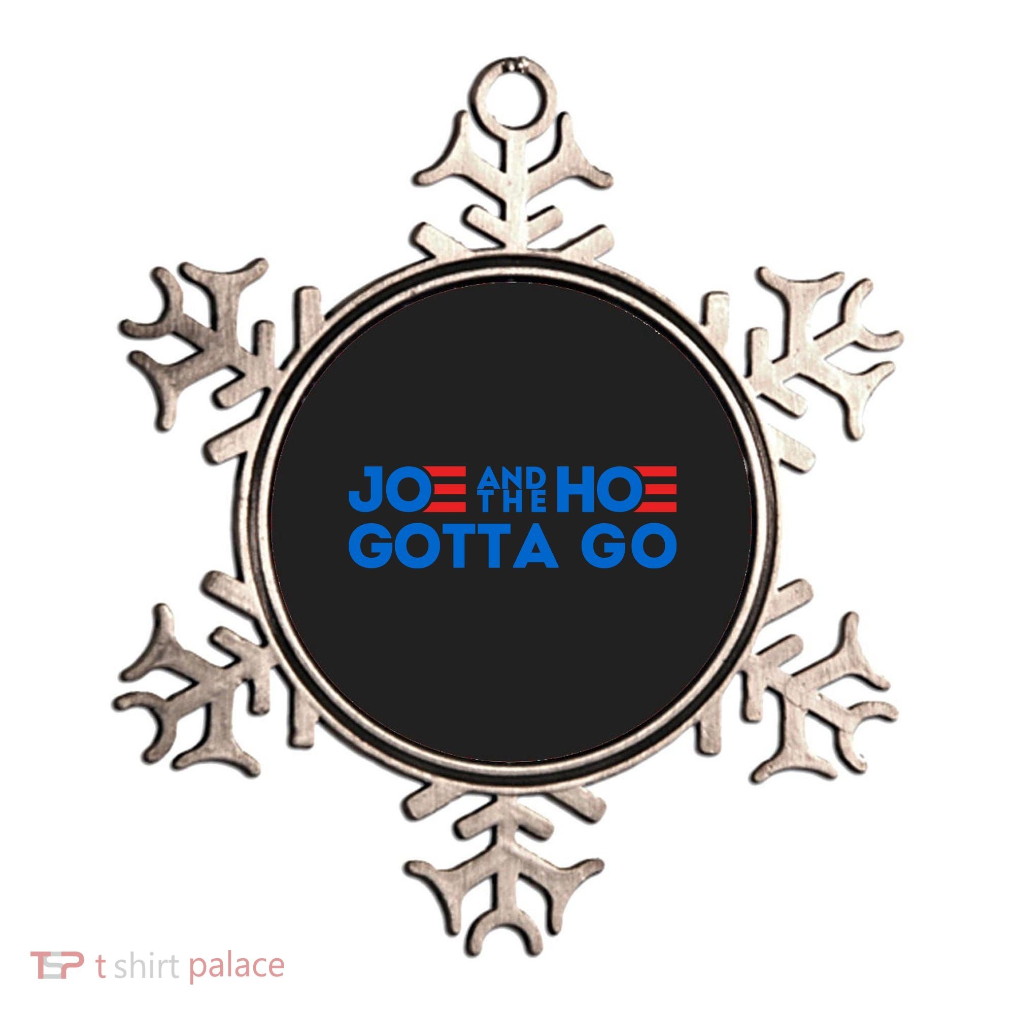 Funny Joe And The Hoe Gotta Go Ornament