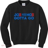 Funny Joe And The Hoe Gotta Go Kids Sweatshirt thumb 0