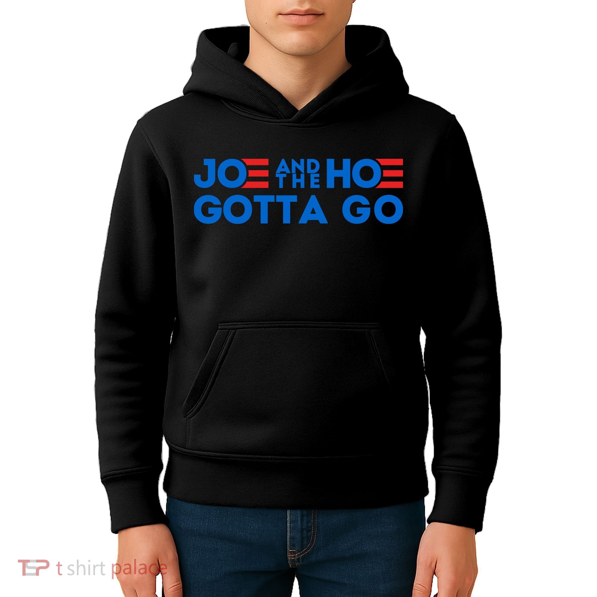 Funny Joe And The Hoe Gotta Go Kids Hoodie