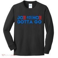 Funny Joe And The Hoe Gotta Go Kids Long Sleeve Shirt thumb 0
