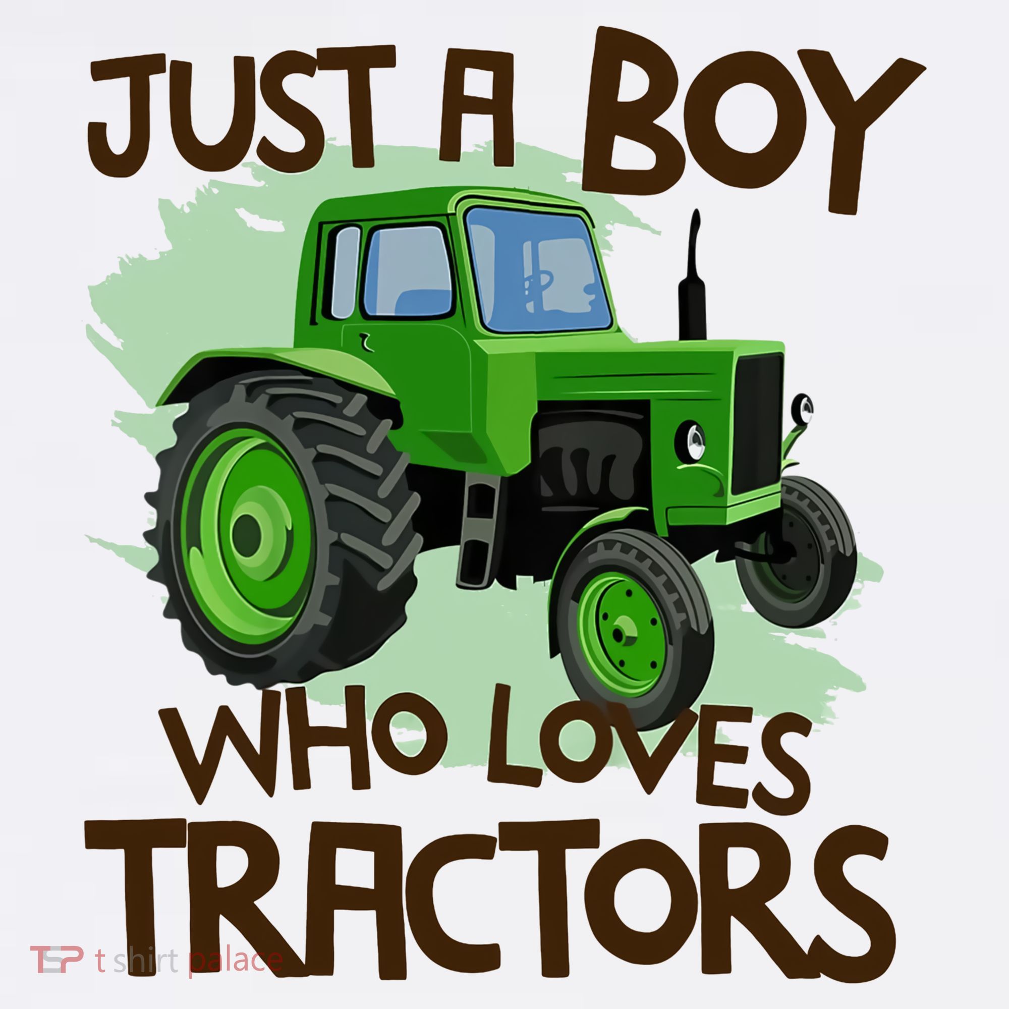 Farm Just A Boy Who Loves Tractors Gift Sweatshirt