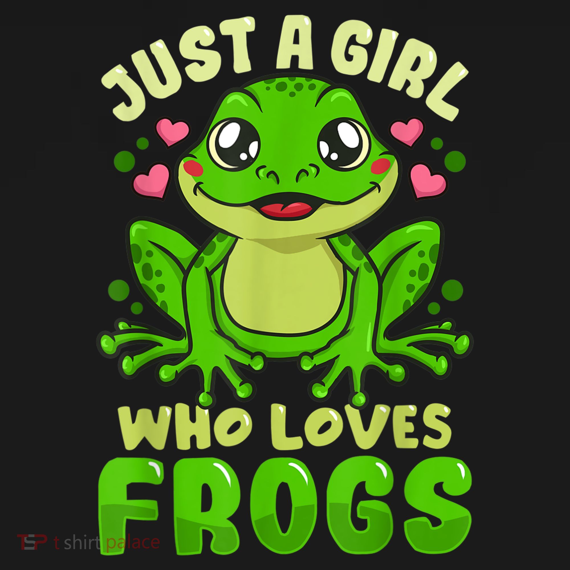 Frog Just A Girl Who Loves Frogs Funny Frog Lover Gift Women's Tank Top