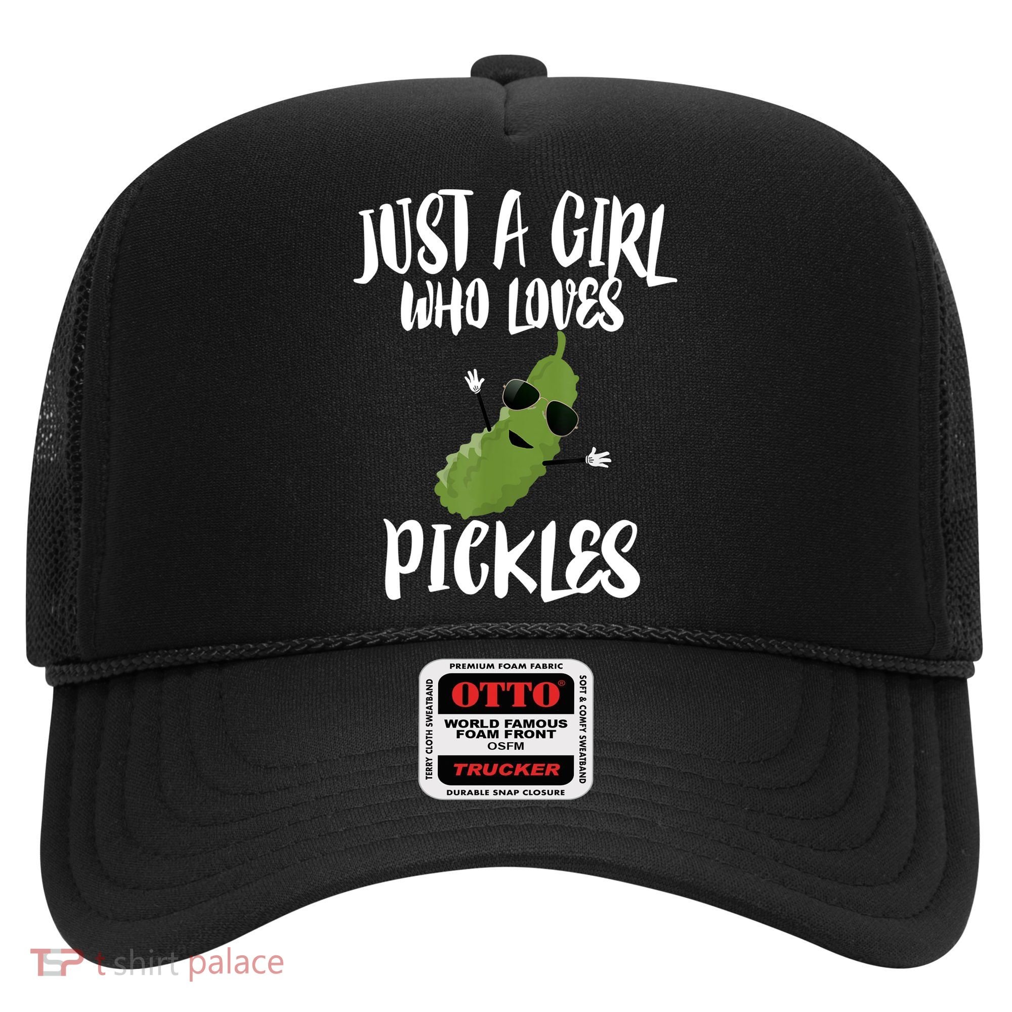 Funny Just A Girl Who Loves Pickles Gift Pickle Gift Hat