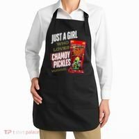 Funny Just A Girl Who Loves Chamoy Pickles Yummm...Gift Apron thumb 2